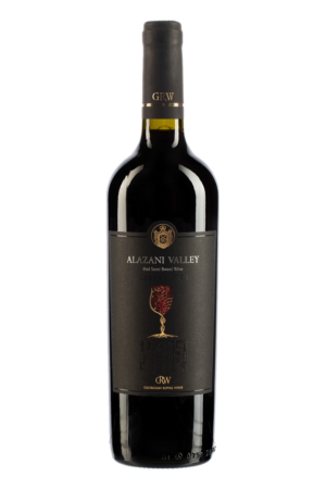 Alazani Valley red semi-sweet wine — Georgian Royal Wine