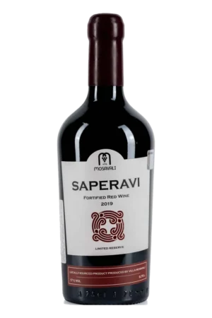 Villa Mosavali Saperavi — Georgian fortified red wine